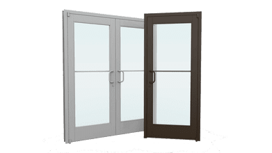Commercial Steel Hollow Metal Fire Rated Wood Glass