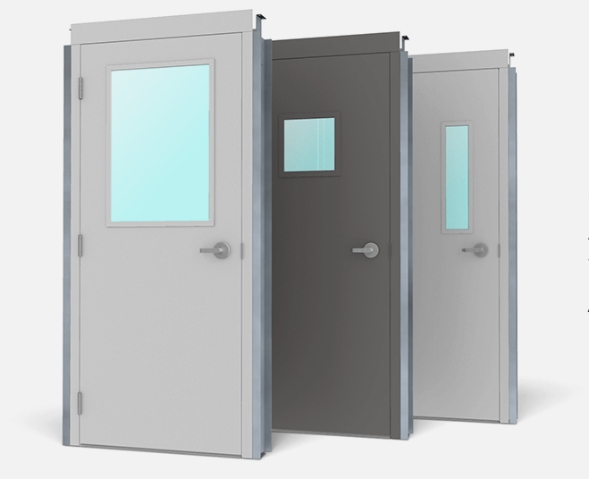 Metal Building Doors Pre Assembled Commercial Steel Walk Doors