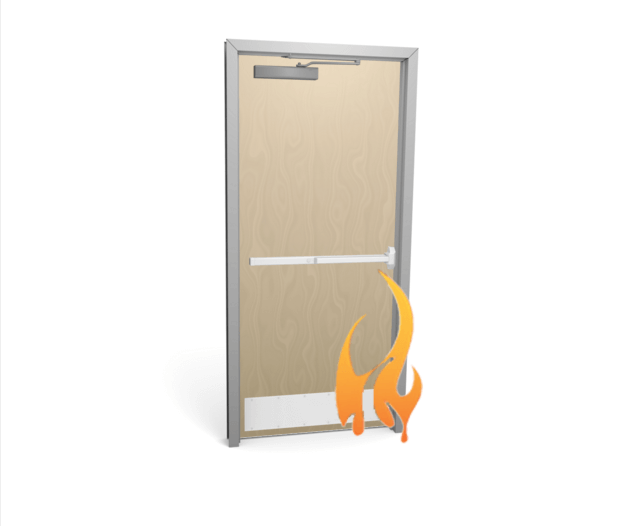 Wood Single Door Fire Rated Cdf Distributors