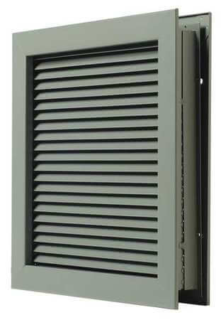 Fire Rated Louver Kit 12 x 12 Grey Image