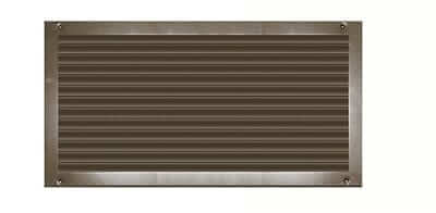 Louver kit 24 x 12 Bronze Image
