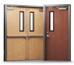 prefinished wood doors single and double