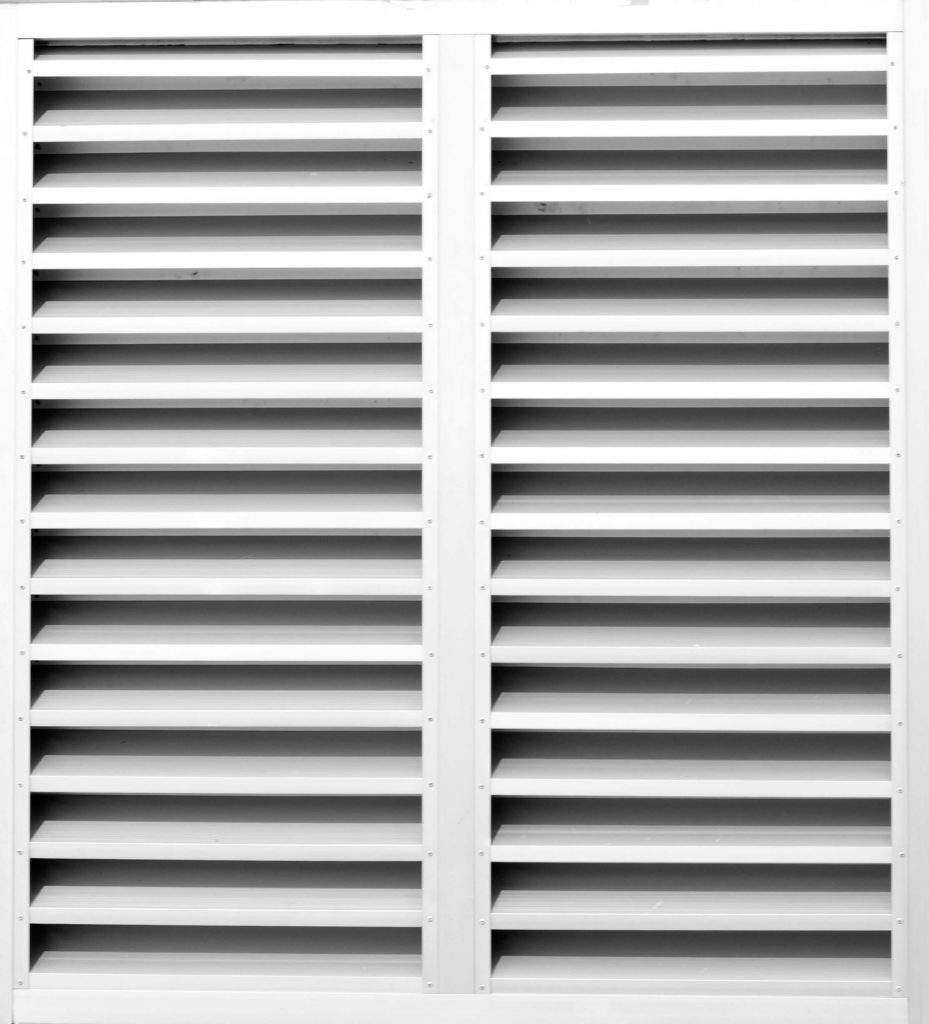 white louver