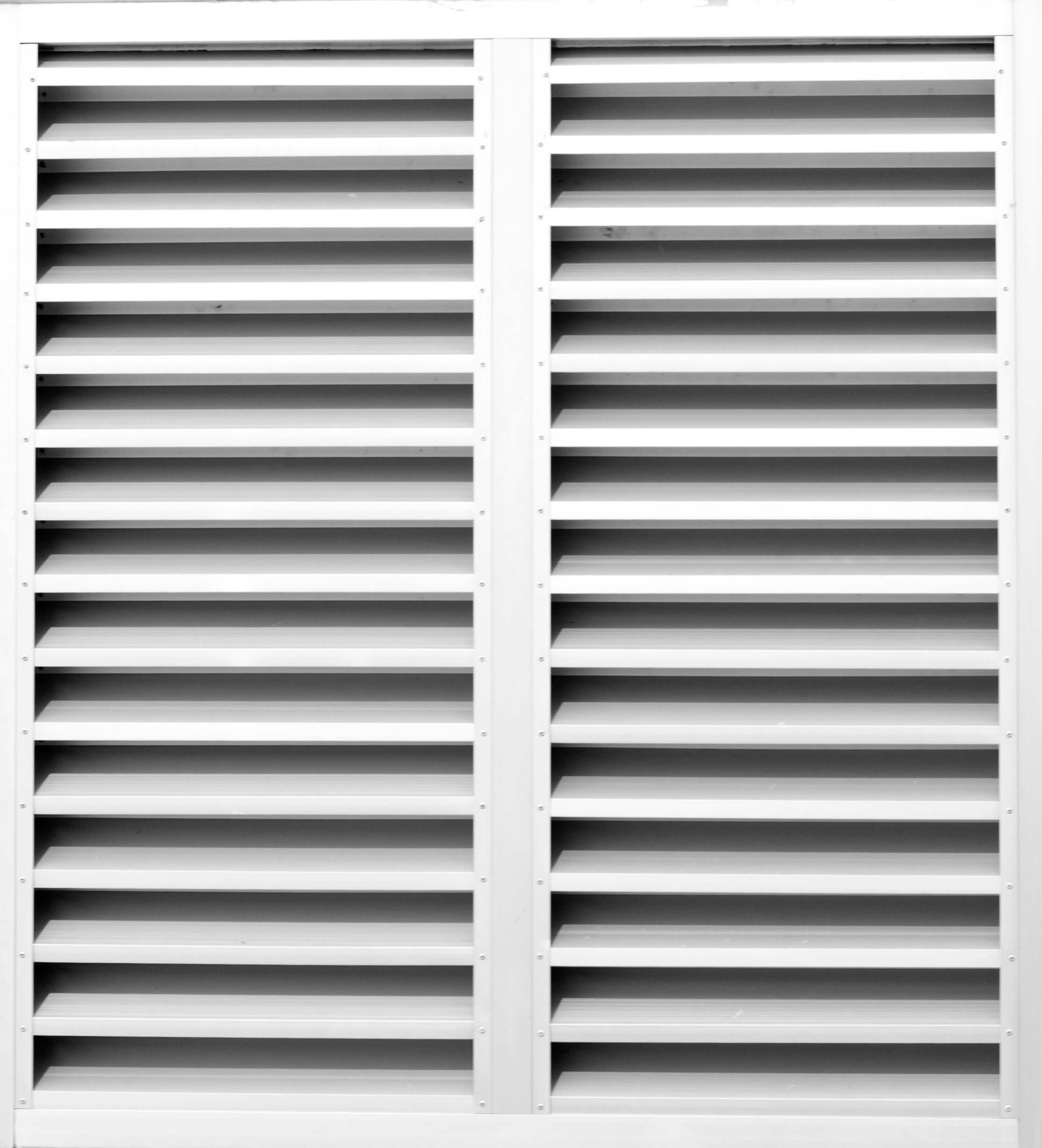 white louver