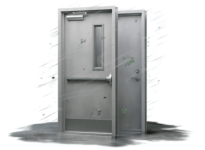 commercial steel doors