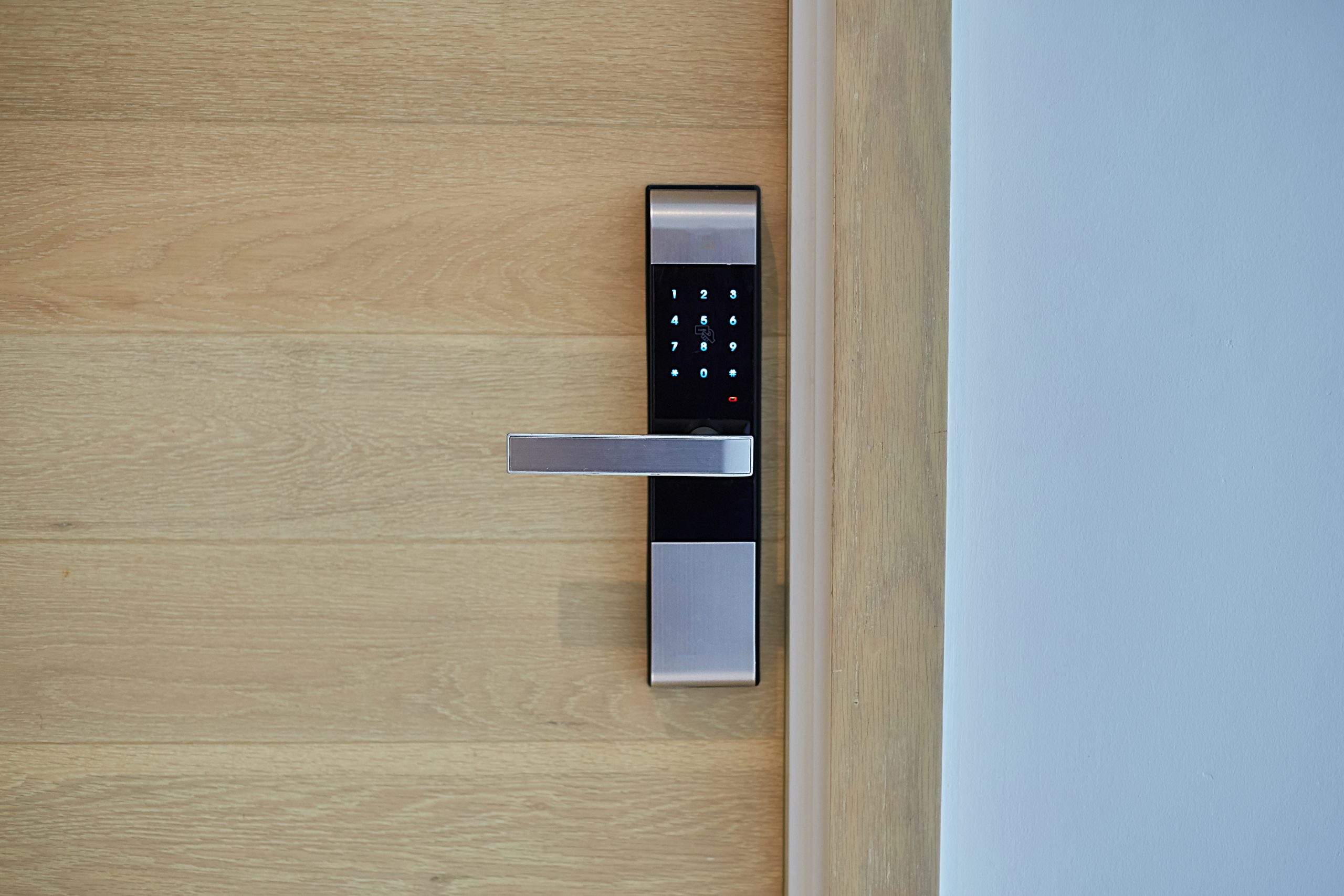 Commercial Door Handle with Lock