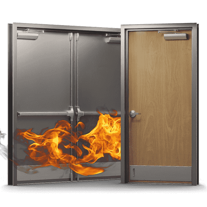 commercial fire rated doors