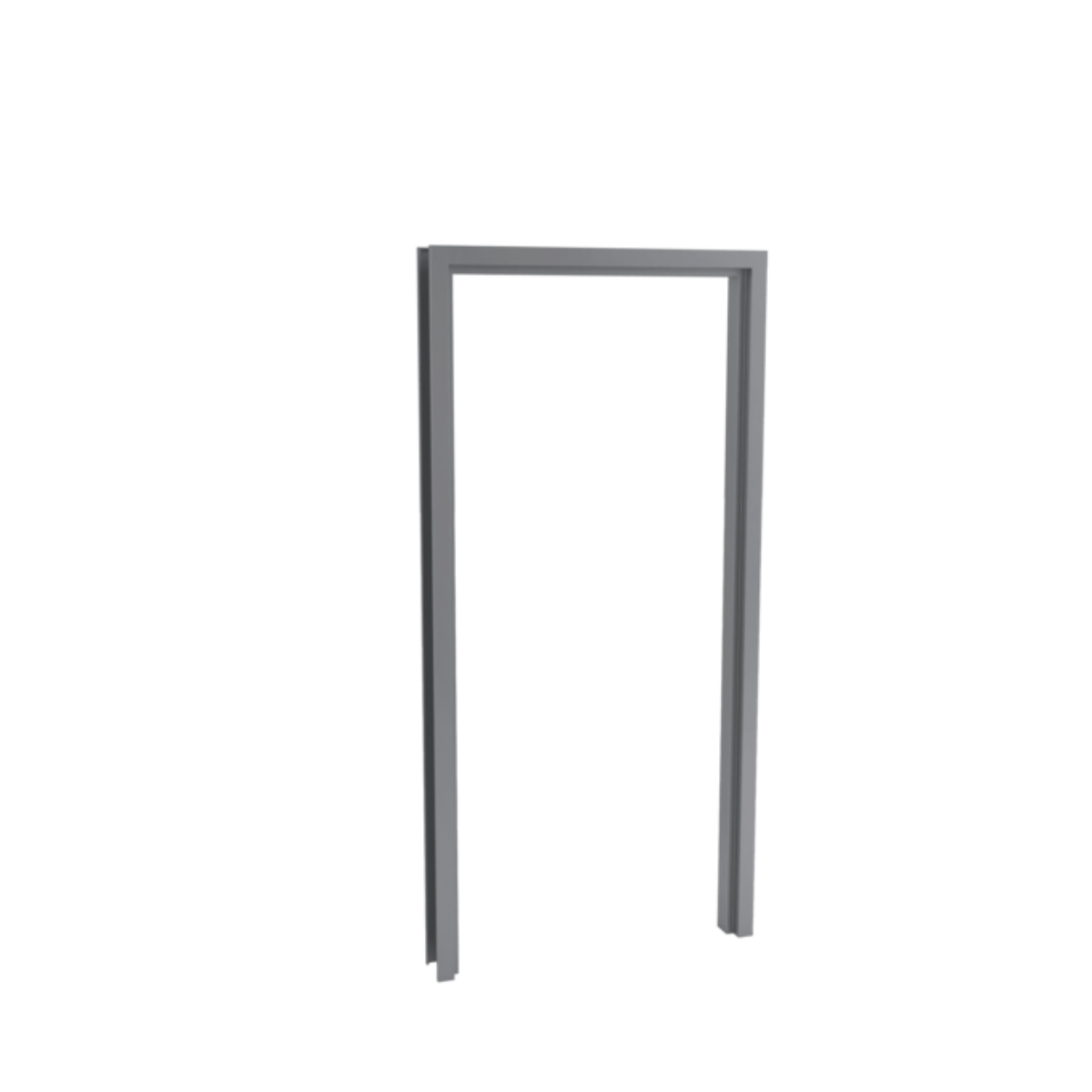 single metal commercial door frame