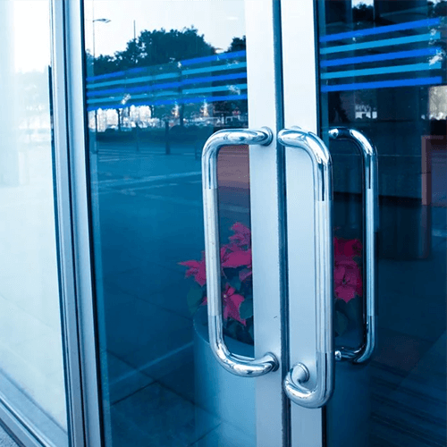 Commercial glass doors