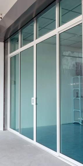 aluminum commercial door