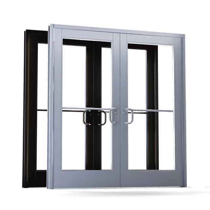 Aluminum Doors with Glass
