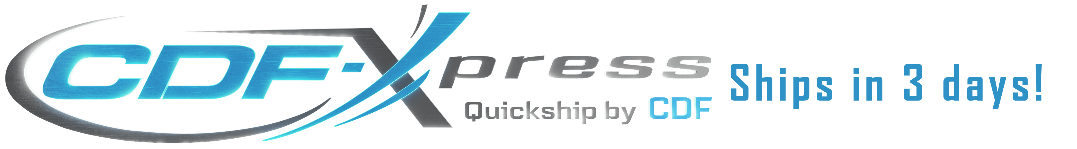 cdf xpress ships in 3 days logo